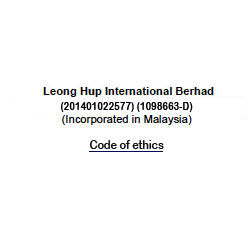 Code of ethics